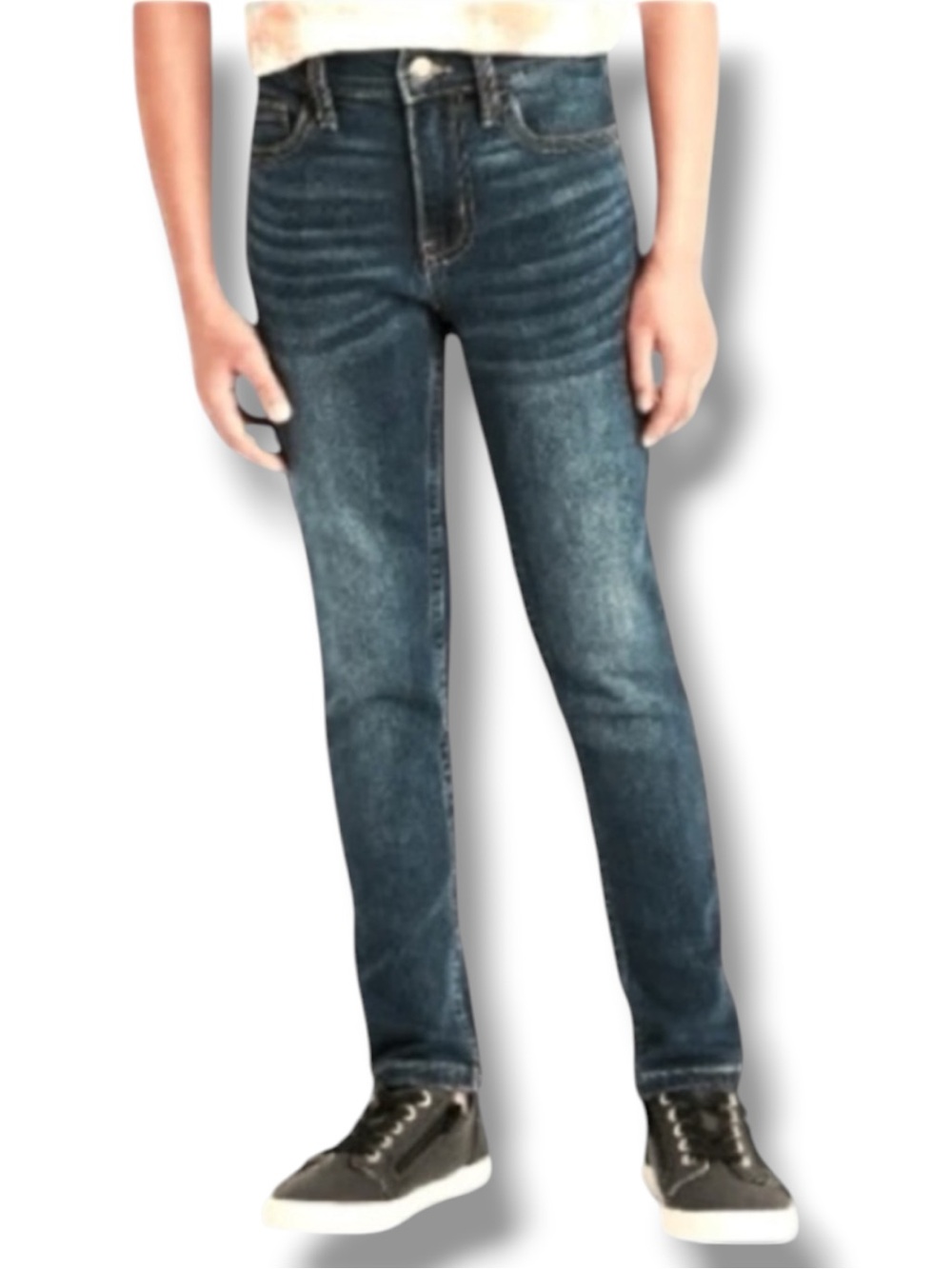 Cat & Jack Boys Super Stretch Skinny Jeans Size 10 EUC 🍭